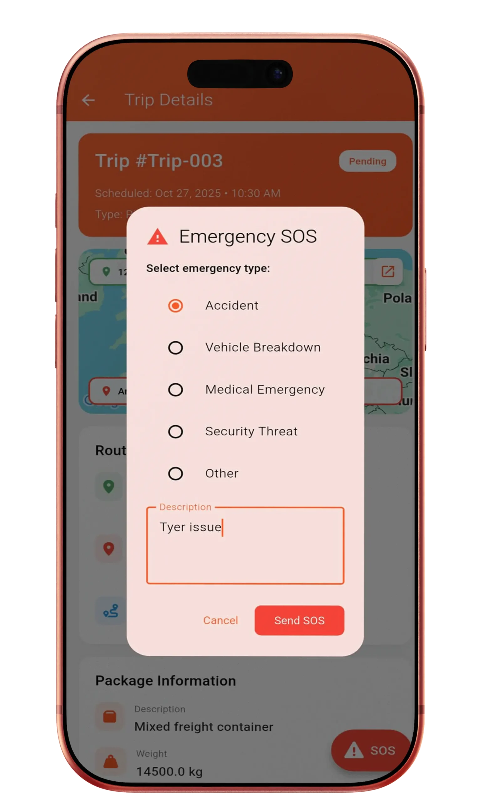 One-Tap Incident Reporting From the Field