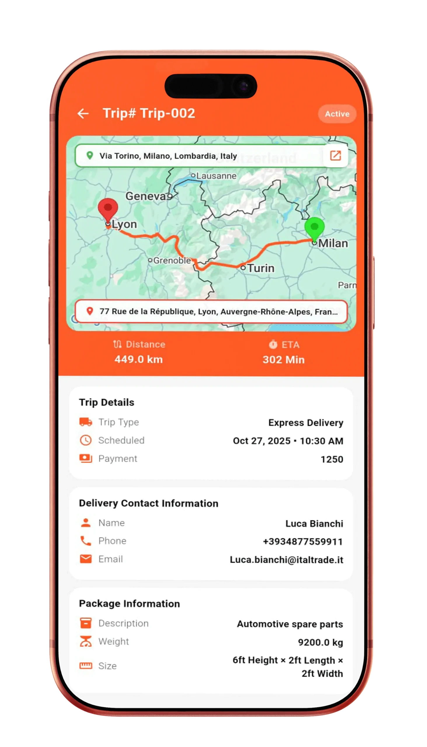 Visual Route & Timeline Review