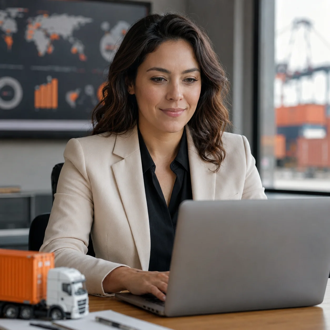 Fleet coordinator using real-time tracking tools
