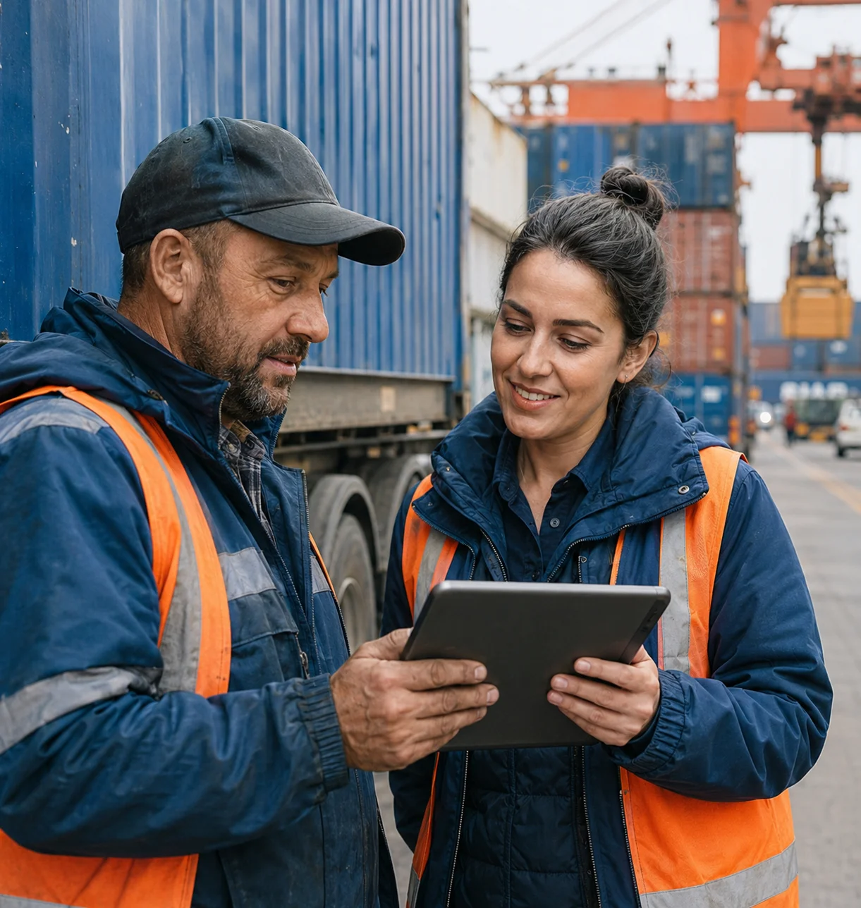 Operations professionals planning delivery performance